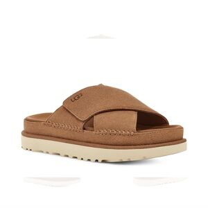 UGG Women's Brown Slide Sandals